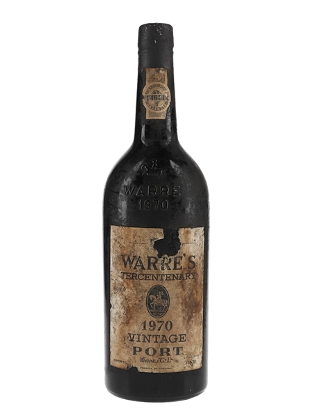 Warre's 1970 Vintage Port Tercentenary 75cl / 20%