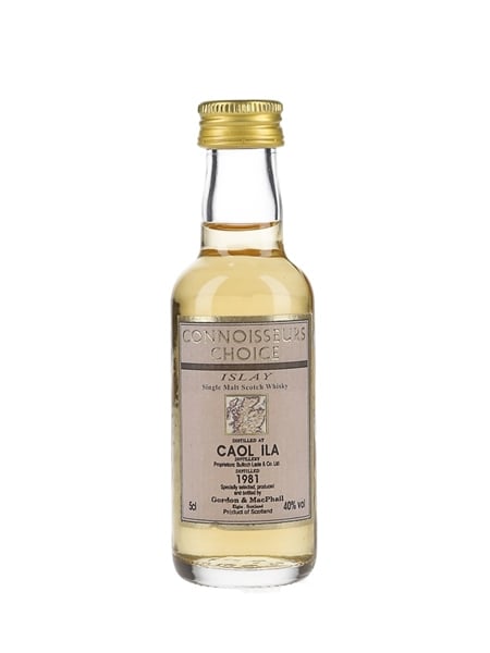 Caol Ila 1981 Connoisseurs Choice Bottled 1990s - Gordon & MacPhail 5cl / 40%