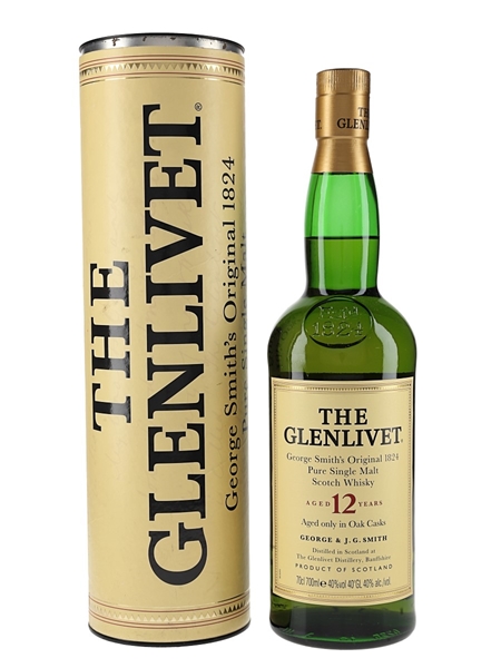 Glenlivet 12 Year Old Old Presentation 70cl / 40%