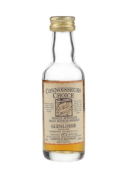 Glenlossie 1972 Connoisseurs Choice Bottled 1990s - Gordon & MacPhail 5cl / 40%