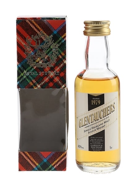 Glentauchers 1979 Bottled 1990s - Gordon & MacPhail 5cl / 40%