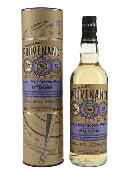 Fettercairn 2004 12 Year Old Provenance Bottled 2017 - Douglas Laing 70cl / 46%