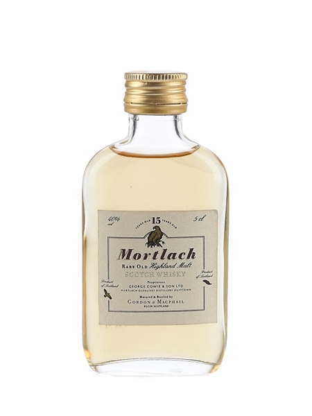 Mortlach 15 Year Old Bottled 1990s - Gordon & MacPhail 5cl / 40%