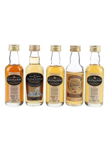 Glengoyne 10, 17 & 21 Year Old  5 x 5cl