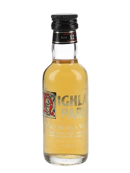 Highland Park 12 Year Old Bottled 1970s 5cl / 40%