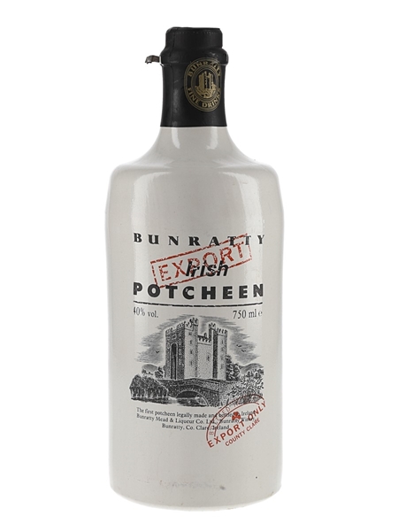 Bunratty Potcheen Export Bottled Pre 1997 75cl / 40%