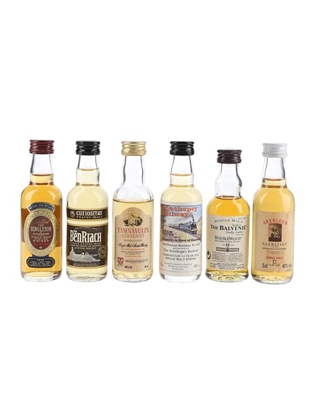 Assorted Speyside Single Malt Scotch Whisky  6 x 5cl