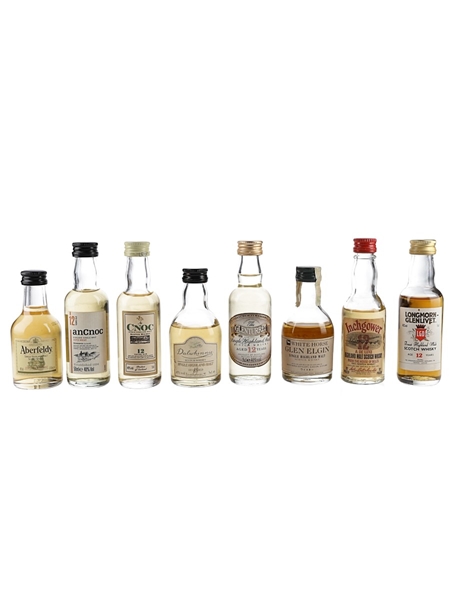 Assorted Single Malt Scotch Whisky  8 x 5cl