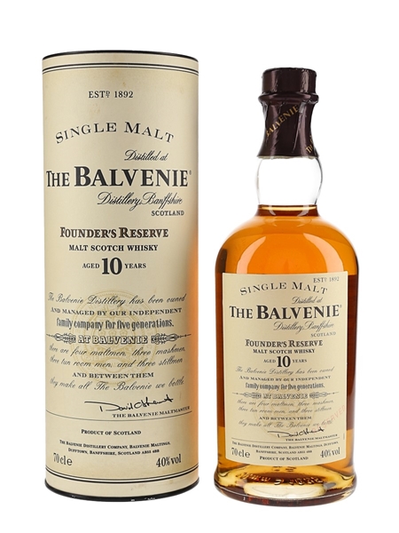 Balvenie 10 Year Old Founder's Reserve  70cl / 40%