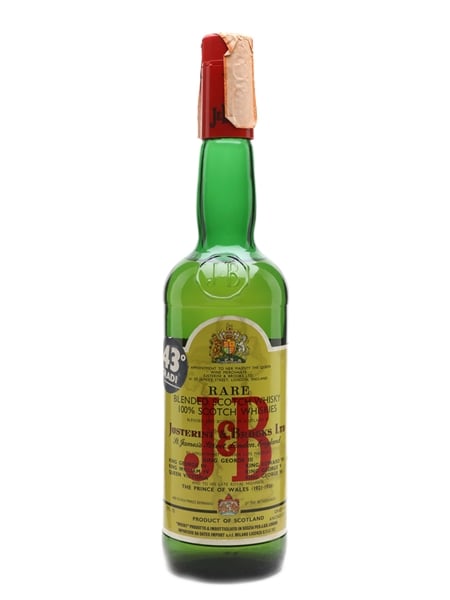 J & B Rare Bottled 1970s 75cl / 43%