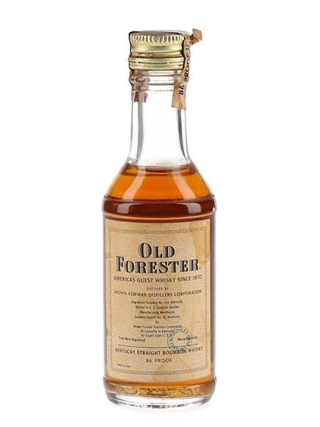 Old Forester Bottled 1970s 4.7cl / 43%