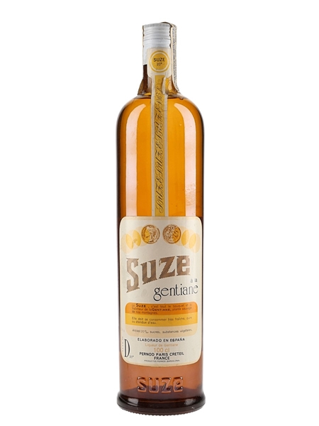 Suze Gentiane Bottled 1970s - Spain 100cl / 20%