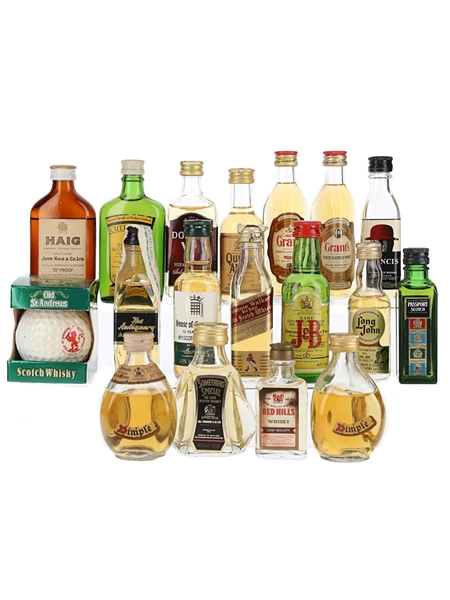 Assorted Blended Scotch Whisky  18 x 5cl