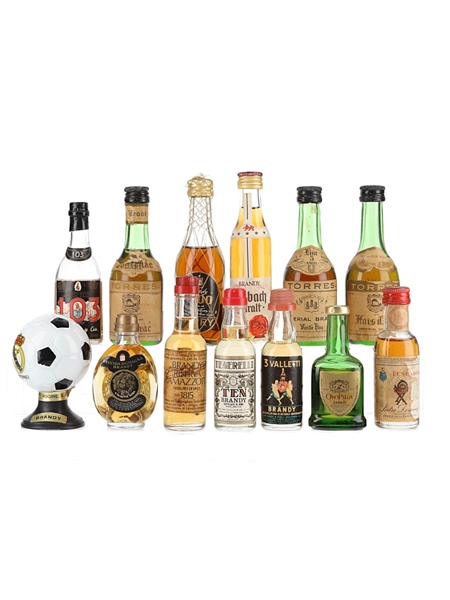 Assorted Brandy  13 x 5cl