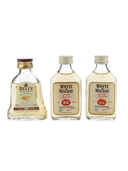 Assorted Blended Scotch Whisky  3 x 5cl