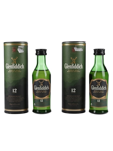 Glenfiddich 12 Year Old  2 x 5cl / 40%