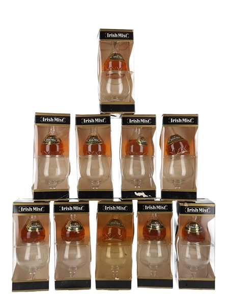 Irish Mist Liqueur & Nosing Glass Set  10 x 5cl / 35%