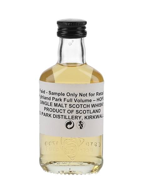 Highland Park Full Volume Trade Sample 5cl / 47.2%