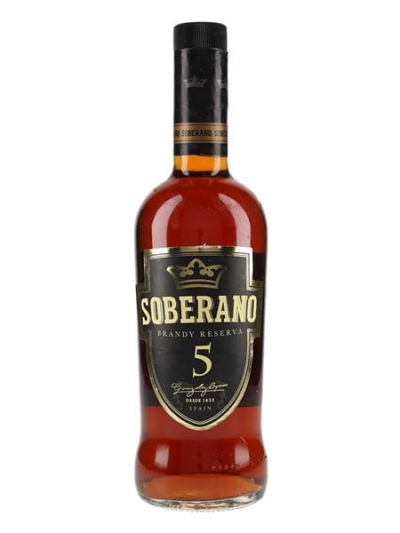 Soberano 5 Year Old Gonzalez Byass  70cl / 36%