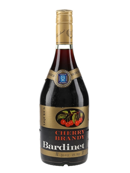 Bardinet Cherry Brandy Bottled 1970s-1980s 70cl / 30%