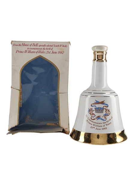 Bell's Ceramic Decanter Prince William Of Wales 1982 50cl / 40%