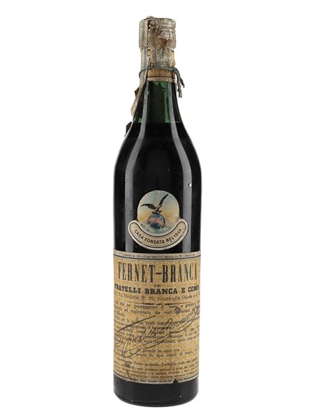 Fernet Branca Bottled 1960s-1970s 75cl / 45%