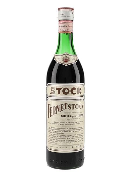 Stock Fernet Bottled 1970s 75cl / 41%