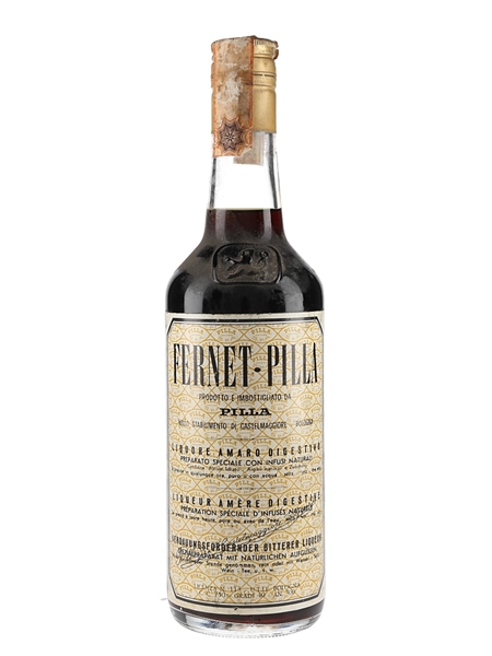 Fernet Pilla Bottled 1960s-1970s 75cl / 40%