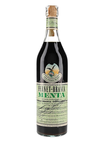 Fernet Branca Menta Bottled 1960s-1970s 75cl / 40%