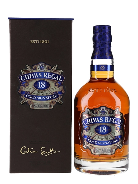 Chivas Regal 18 Year Old Gold Signature 70cl / 40%