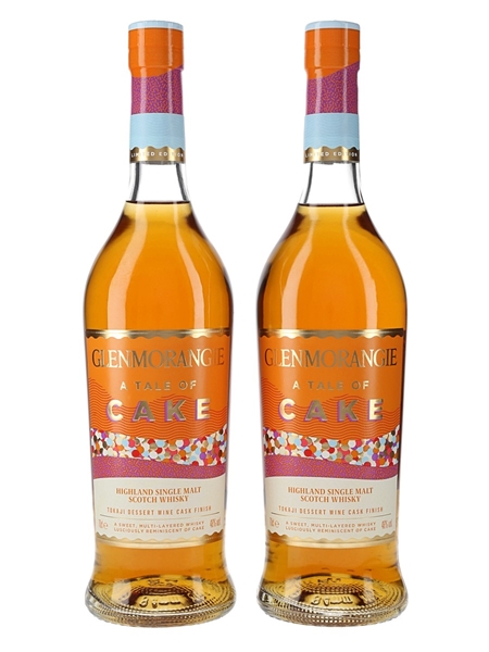 Glenmorangie A Tale Of Cake Bottled 2020 - Tokaji Dessert Wine Cask Finish 2 x 70cl / 46%