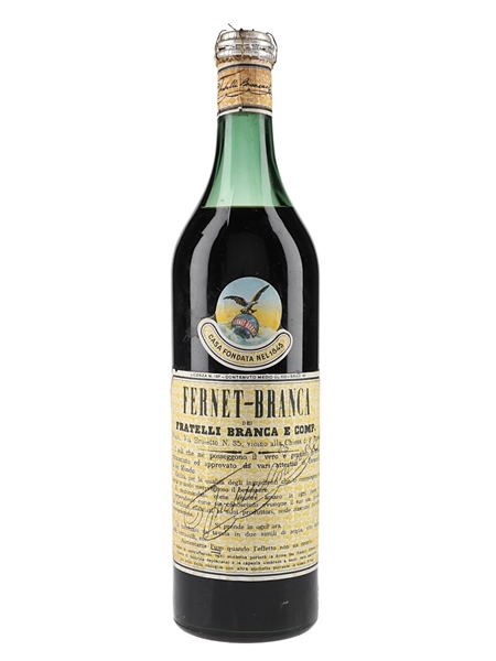 Fernet Branca Bottled 1950s 100cl / 45%