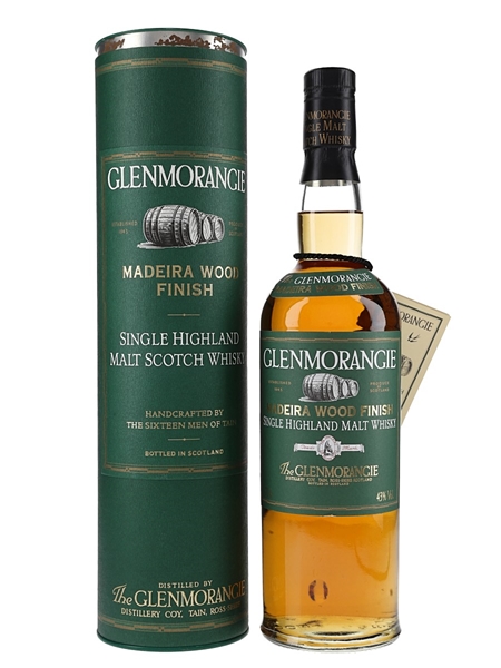 Glenmorangie Madeira Wood Finish Bottled 1990s 70cl / 43%