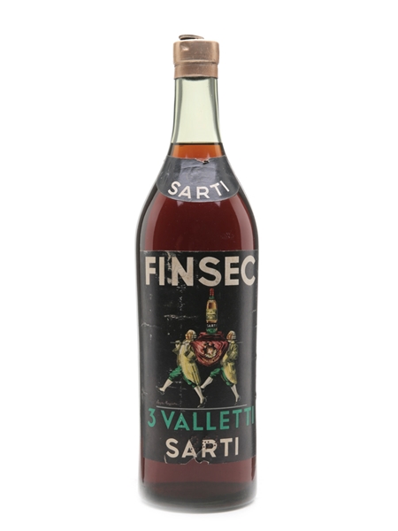 Sarti 3 Valletti Finsec Bottled 1950s 100cl / 40.5%