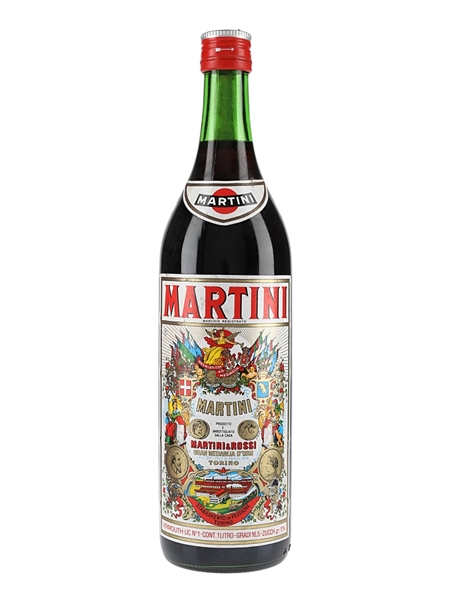 Martini Rosso Vermouth Bottled 1970s 100cl / 16.5%