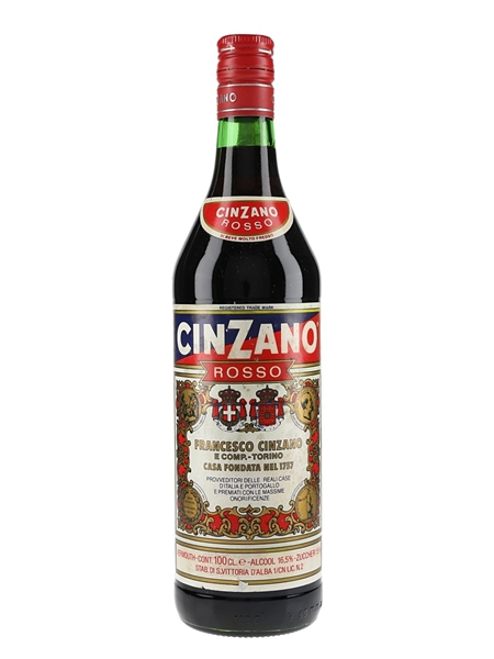 Cinzano Rosso Vermouth Bottled 1980s 100cl / 16.5%