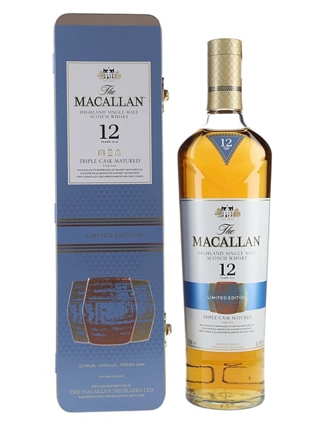 Macallan 12 Year Old Triple Cask Matured Limited Edition 70cl / 40%