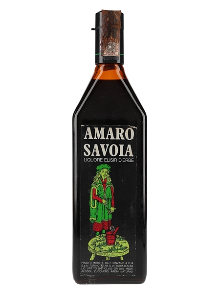 Cinzano Amaro Savoia Bottled 1970s-1980s 100cl / 38.5%