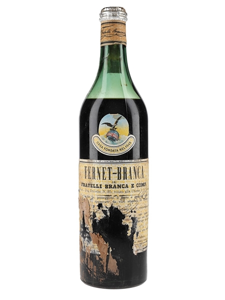 Fernet Branca Bottled 1950s 100cl / 45%