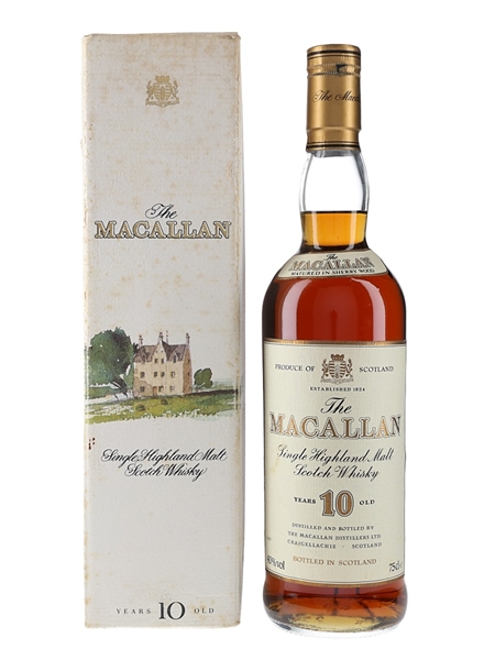 Macallan 10 Year Old Bottled 1990s 70cl / 40%