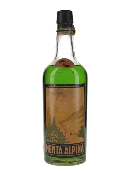 Fratelli Rossi Menta Alpina Bottled 1950s 100cl / 30%