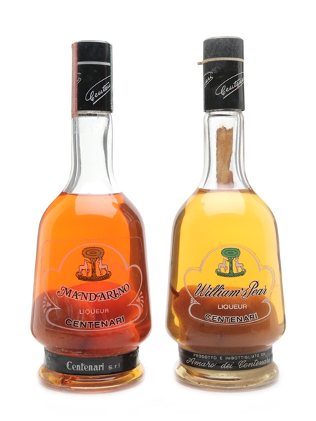 Centenari Fruit Liqueurs William's Pear & Mandarino 2 x 70cl