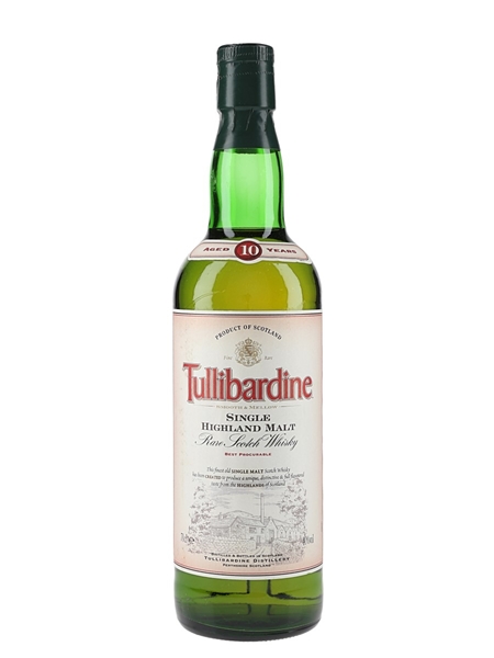 Tullibardine 10 Year Old Bottled 1990s 70cl / 40%