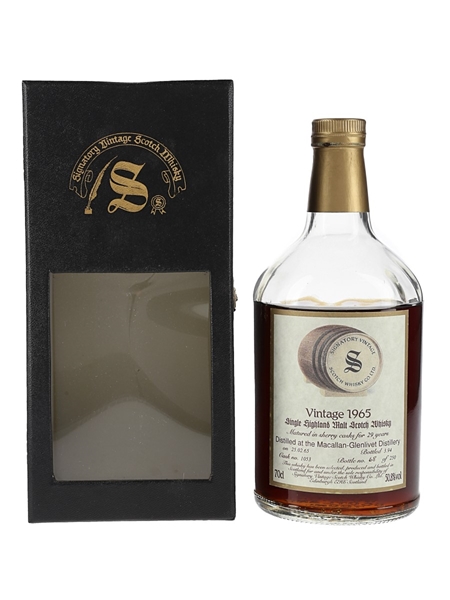 Macallan 1965 29 Year Old Bottled 1994 - Signatory Vintage 70cl / 50.8%