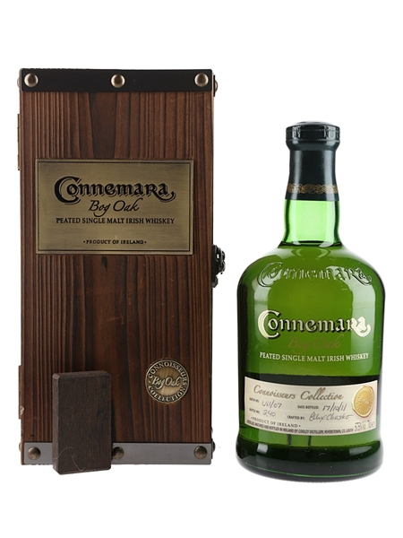 Connemara Bog Oak Peated Bottled 2011 - Connoisseurs Collection - Cooley Distillery 70cl / 57.5%