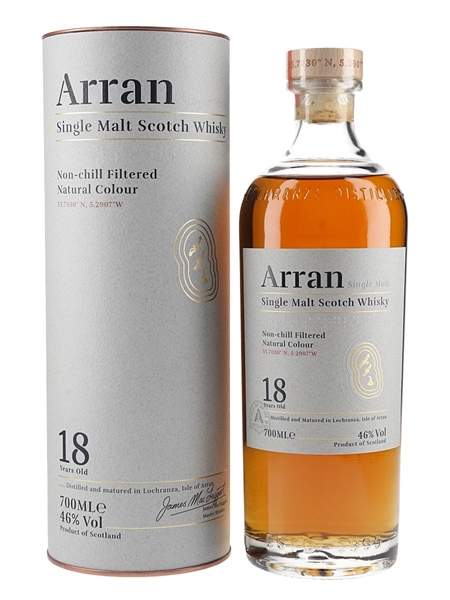 Arran 18 Year Old  70cl / 46%