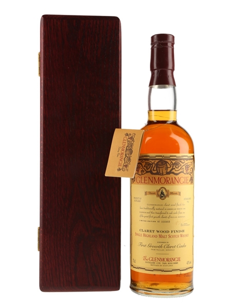 Glenmorangie Claret Wood Finish Bottled 1990s 70cl / 43%