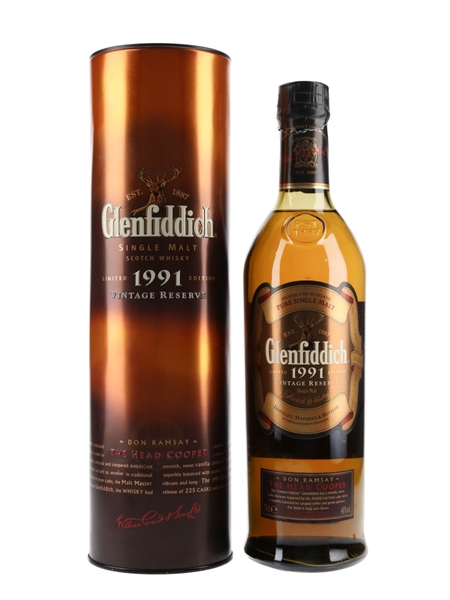 Glenfiddich 1991 Vintage Reserve Don Ramsay 70cl / 40%