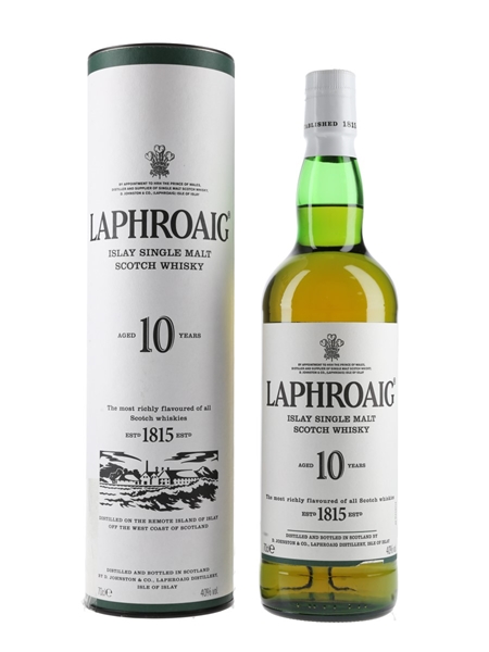 Laphroaig 10 Year Old  70cl / 40%