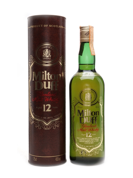 Miltonduff 12 Year Old Bottled 1980s 75cl / 43%